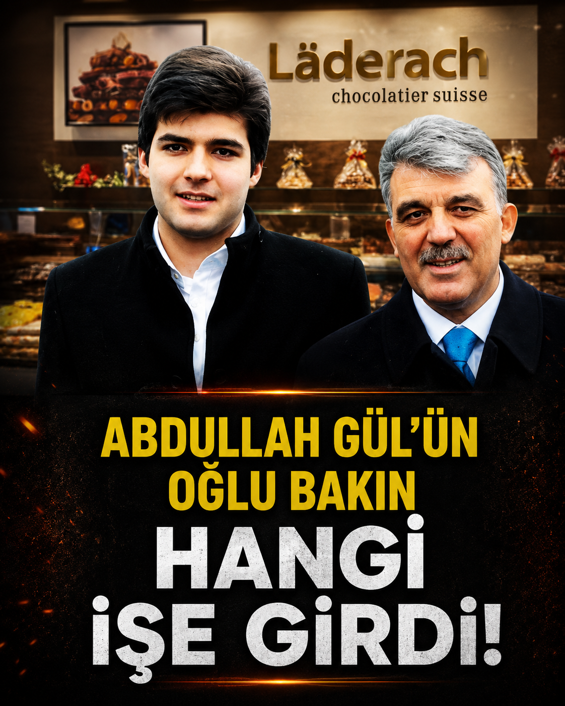  Abdullah Gül’ün Oğlu Mehmet Emre Gül Ticarete Atıldı