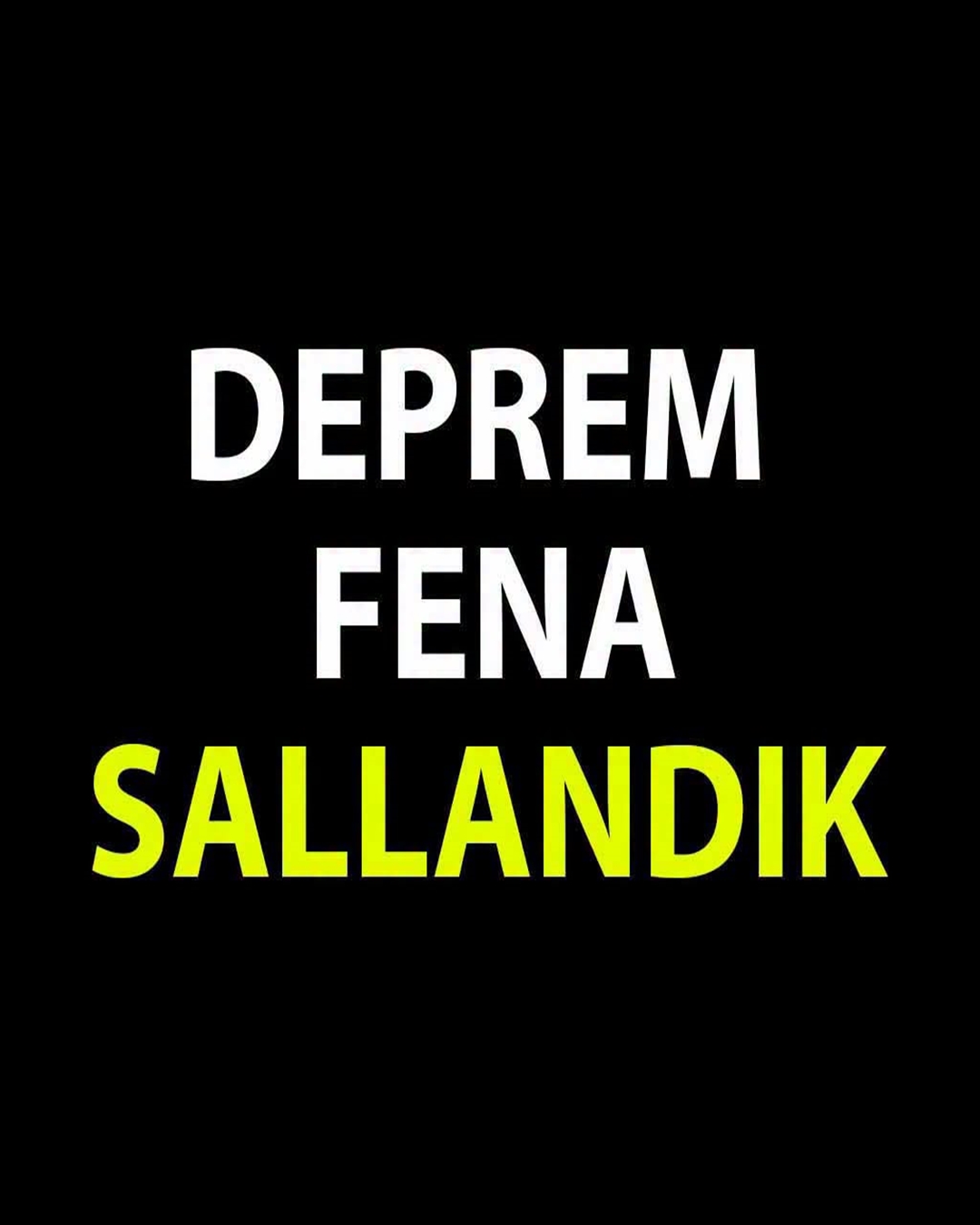 Afad Son Dakika.