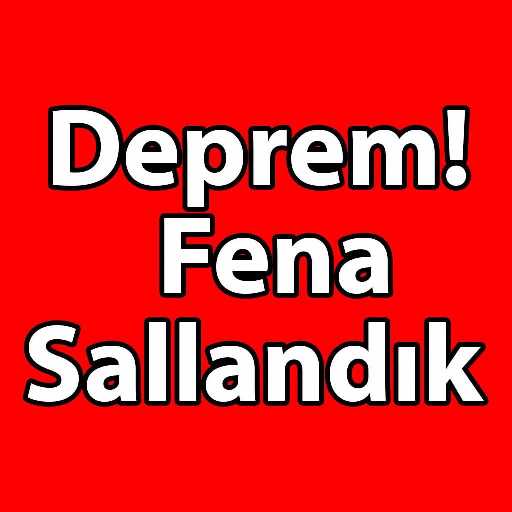  Afad Son Dakika Şiddetli Deprem Oldu