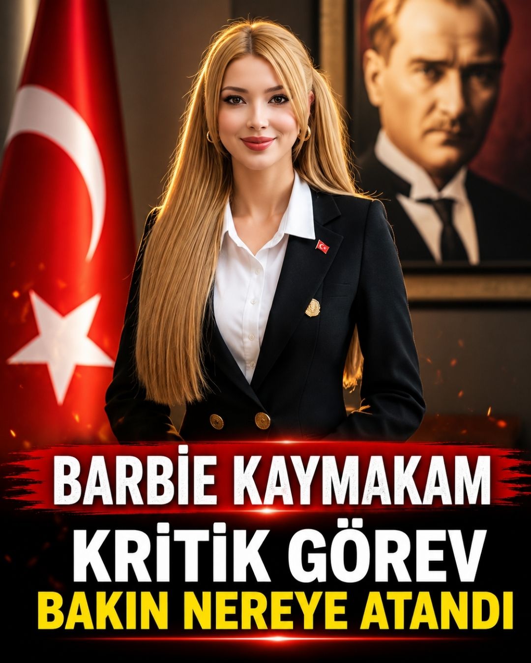 Barbie Kaymakam'a Kritik Görev