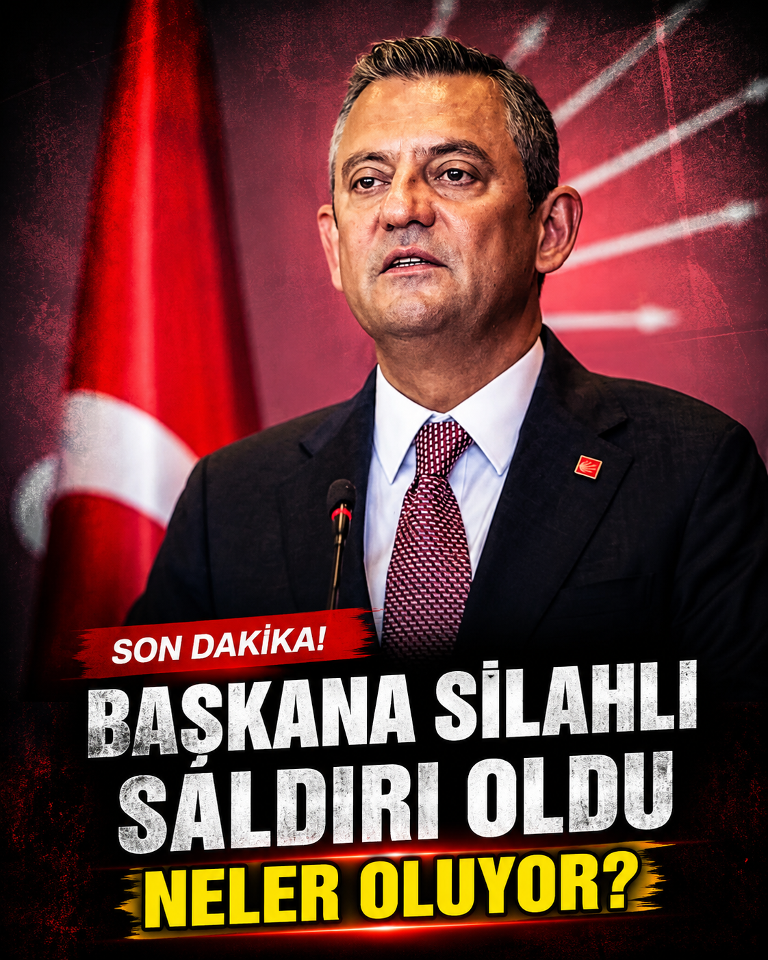 Başkana Silahlı Saldırı Oldu!