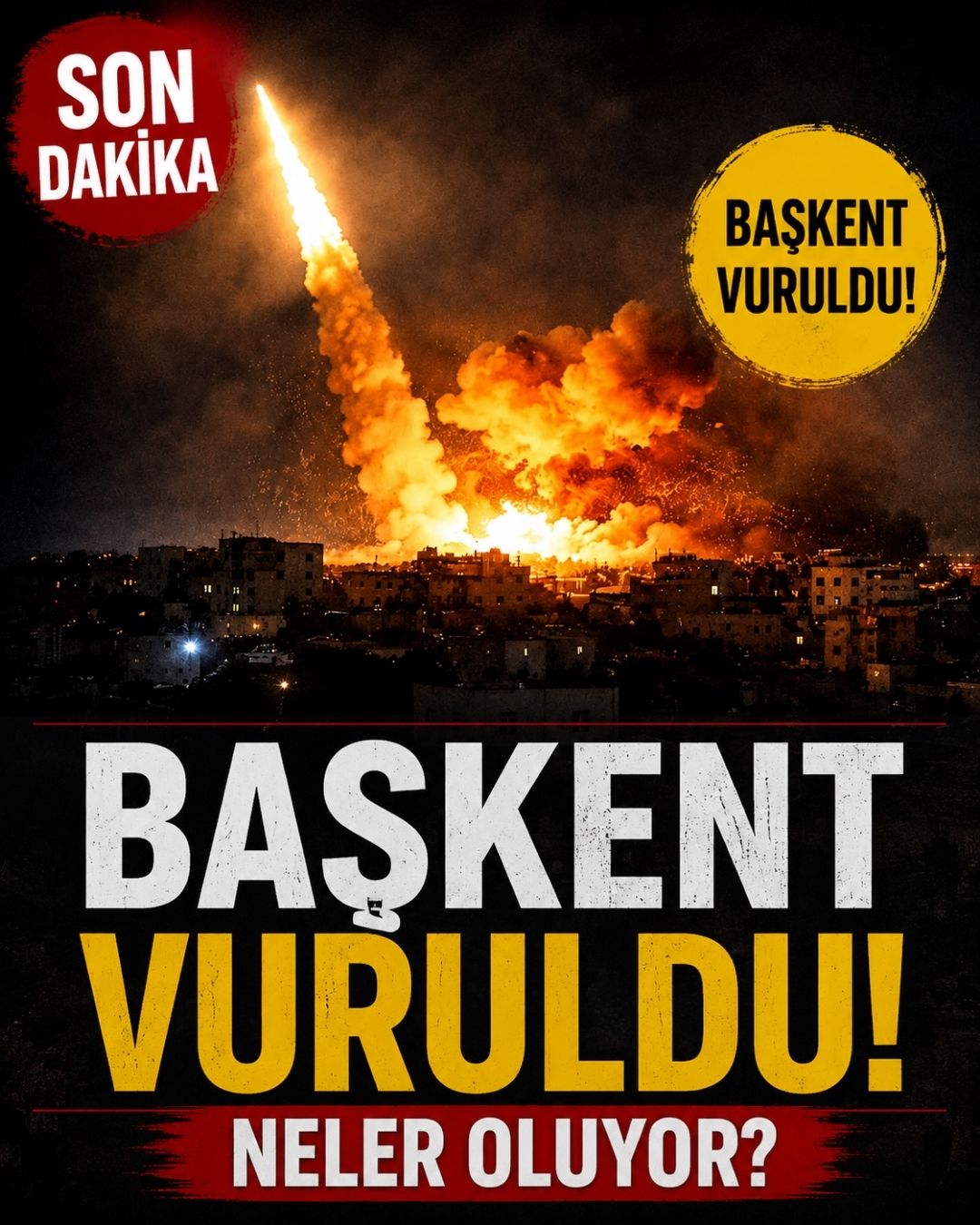  Başkent Vuruldu Büyük Şok