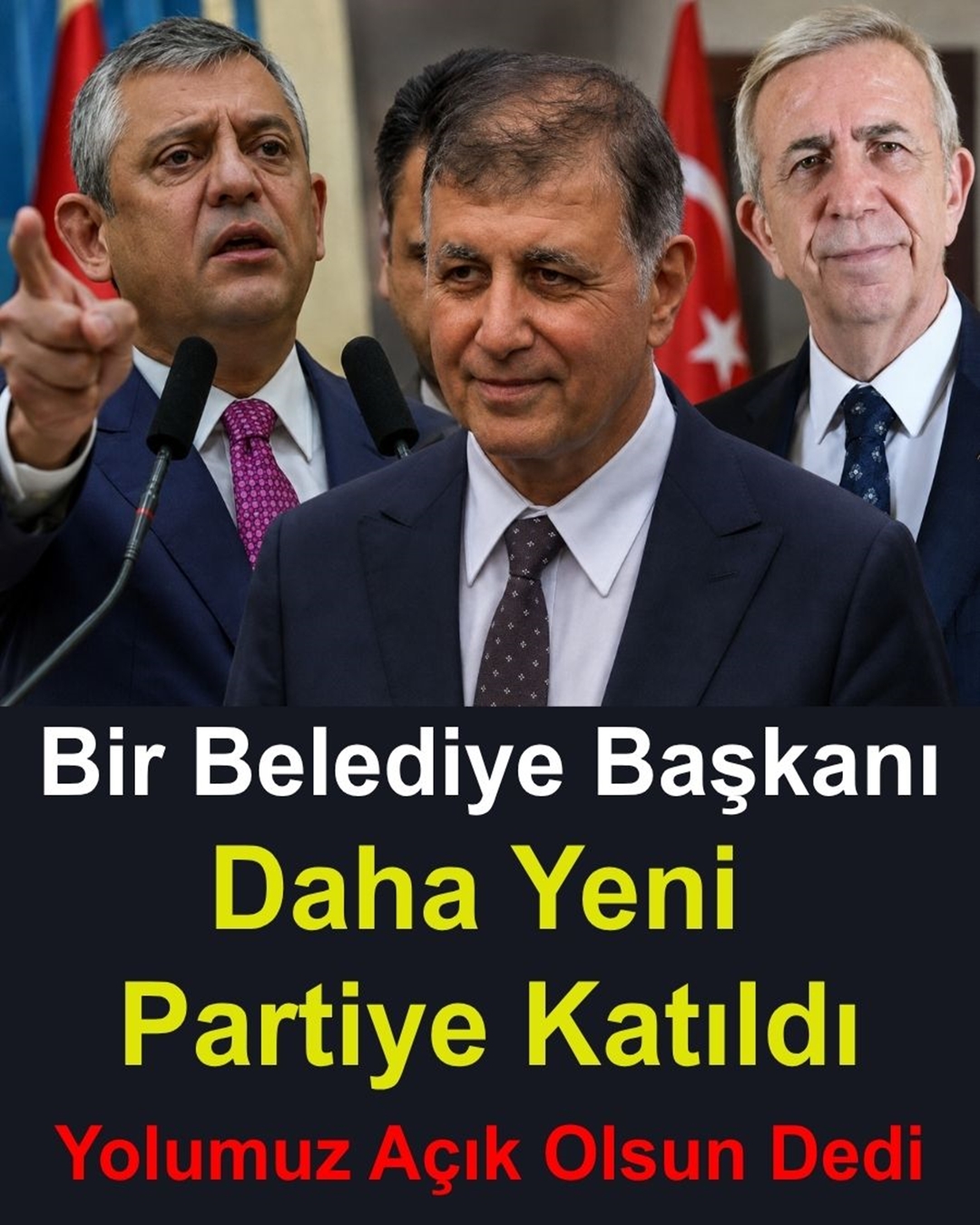  Bir belediye başkanı daha YENİ Parti'ye katıldı!