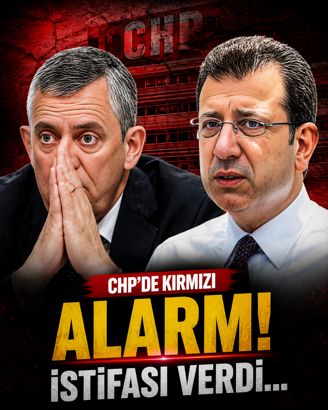 Bu istifayı chp kaldıramaz