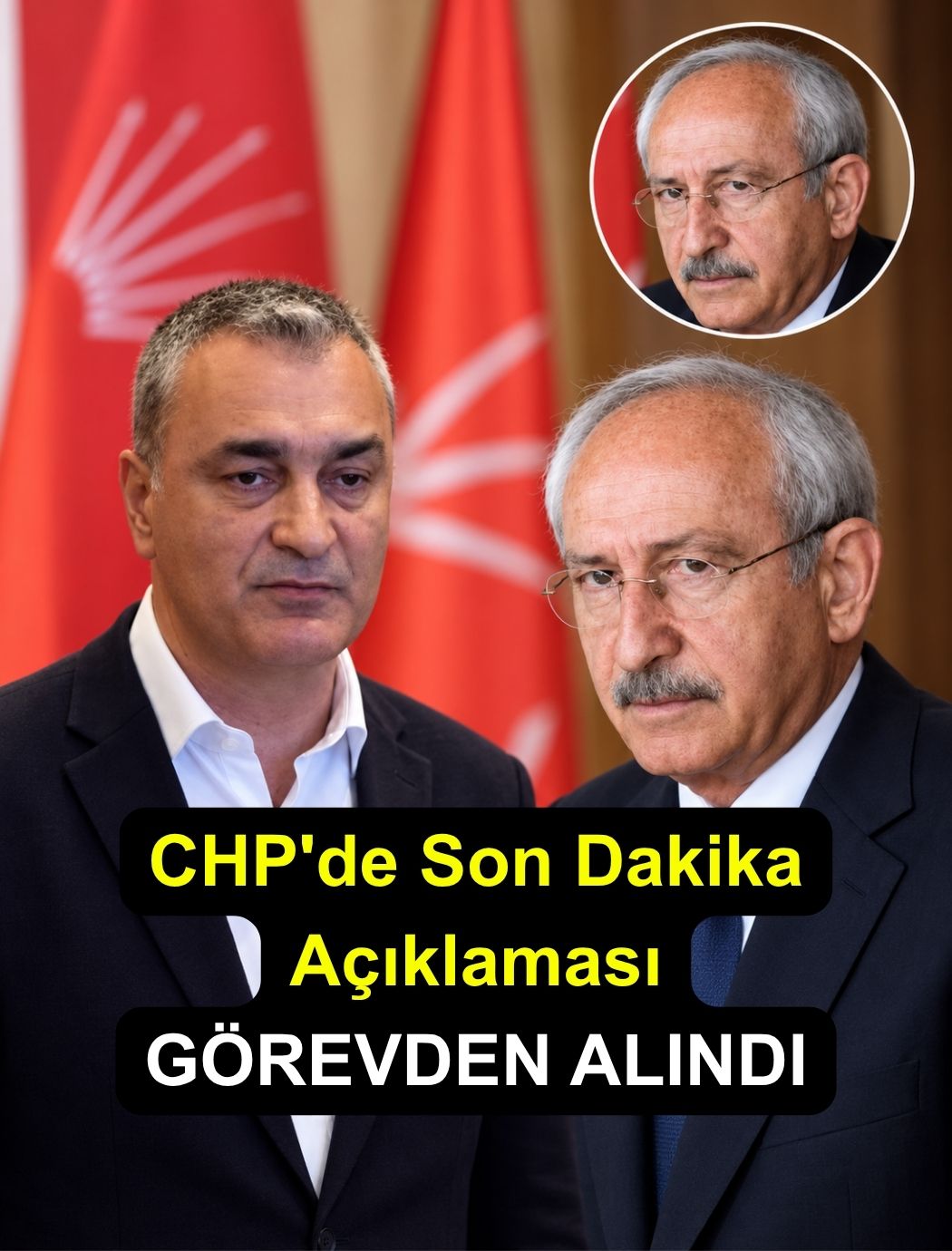 CHP'de Görevden Alındı!