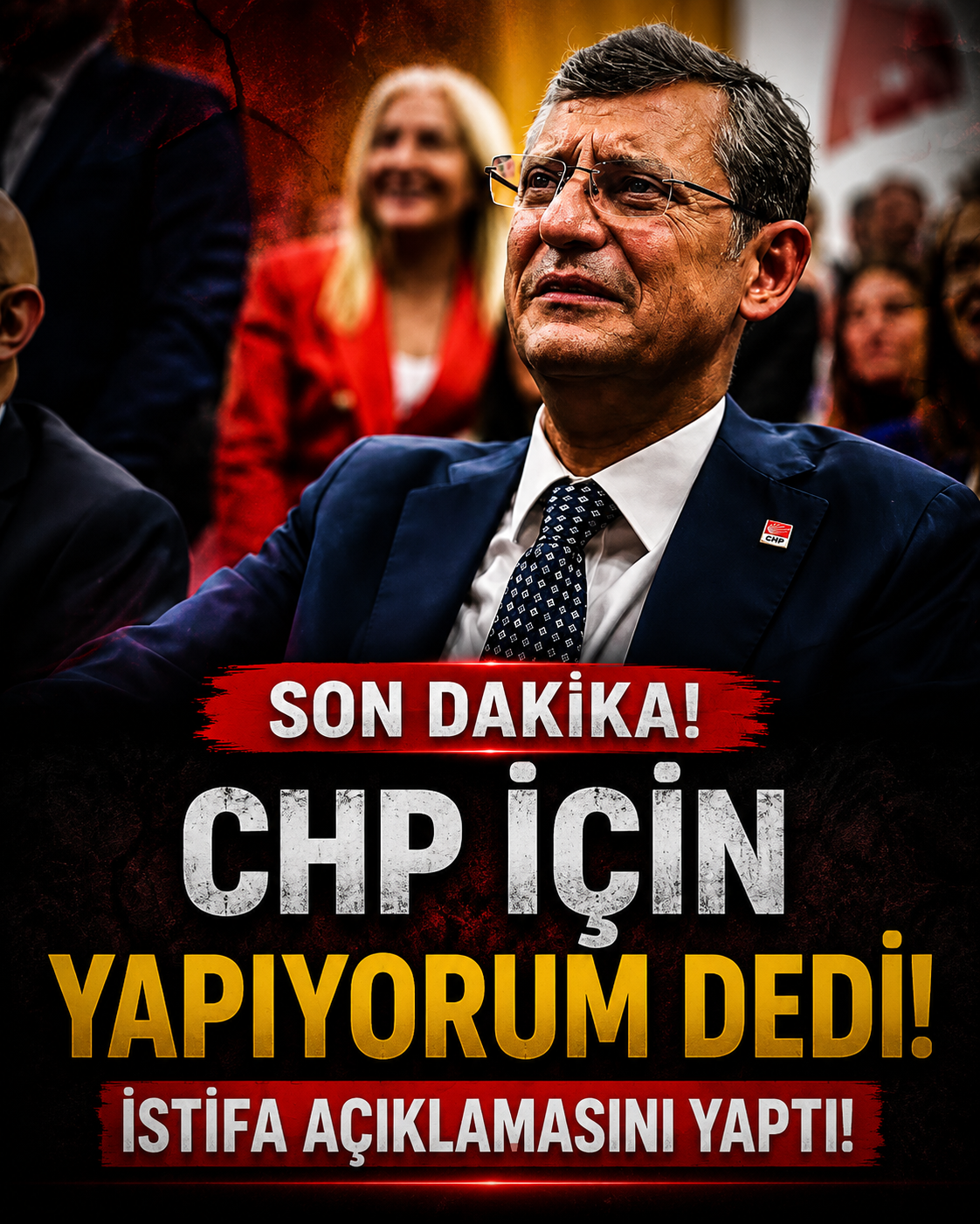 CHPli başkan istifa etti