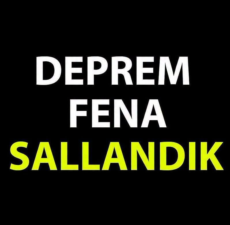 Deprem Fenaa Sallandık