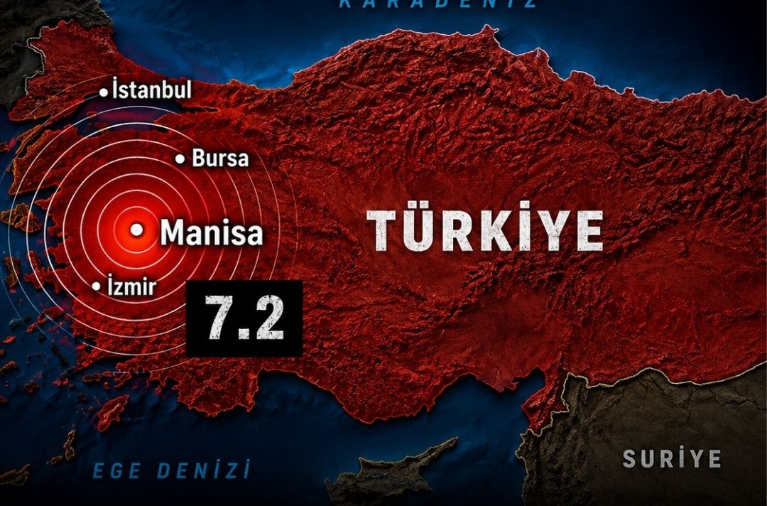Ege'de 7.2 Büyüklüğünde