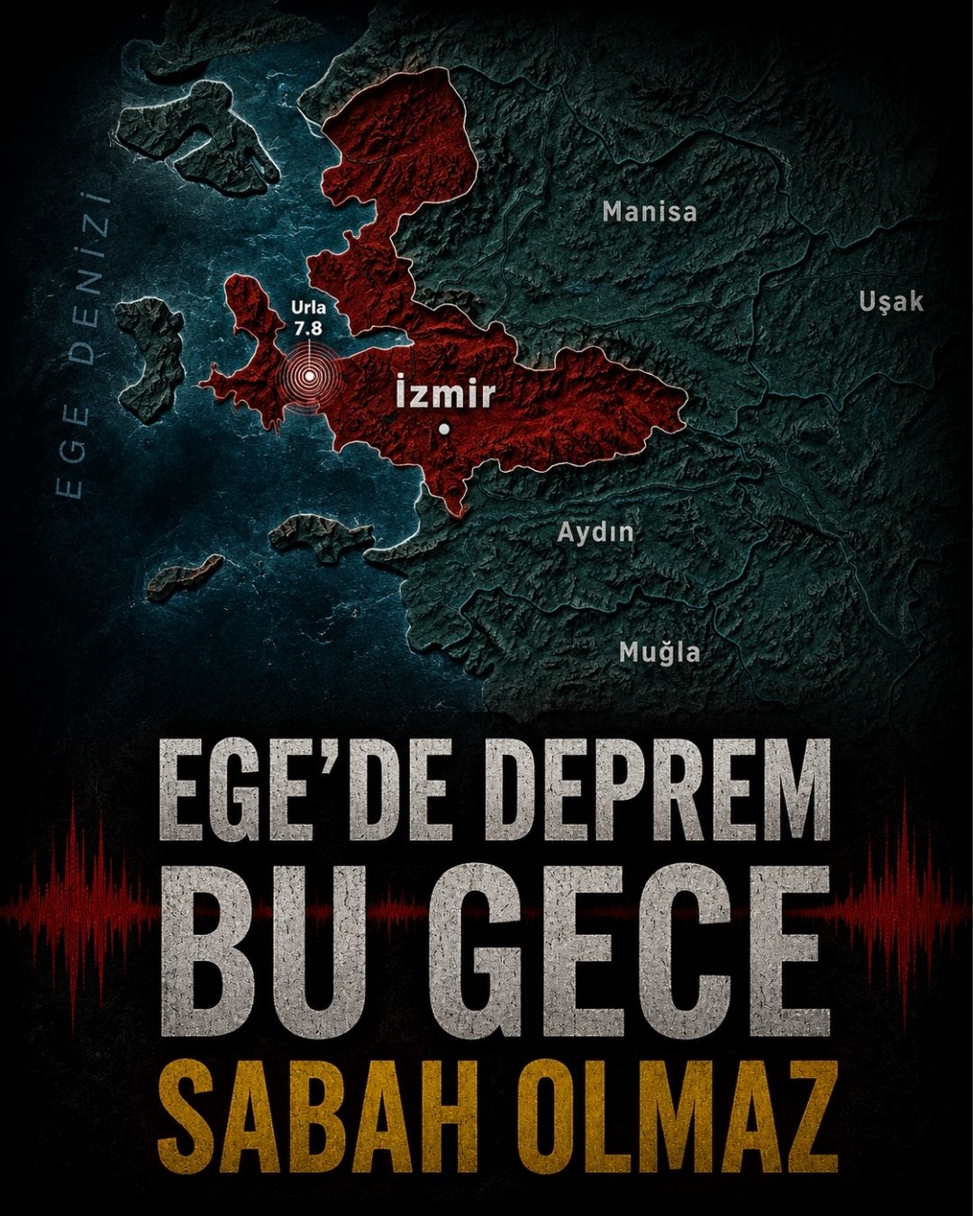 Ege Denizi'nde Korkutan Deprem