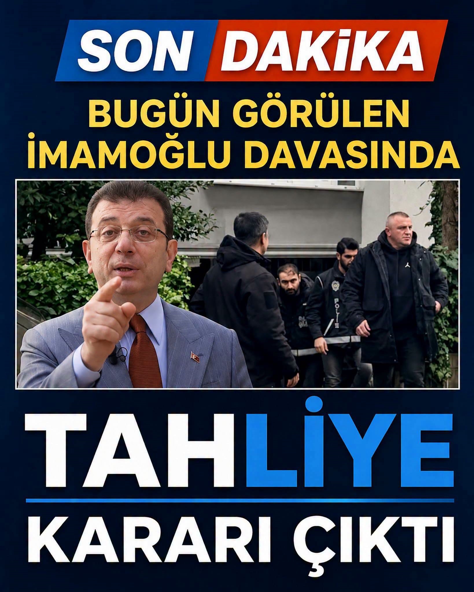 Ekrem İmamoğlu İle İlgili Son Karar Açıklandı