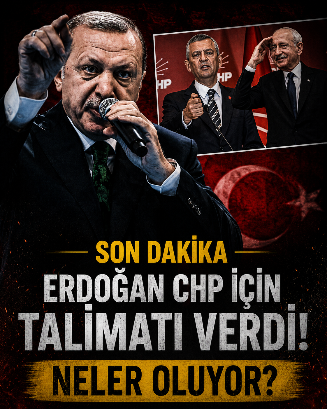 Erdoğan'dan kurmaylarına CHP talimatı