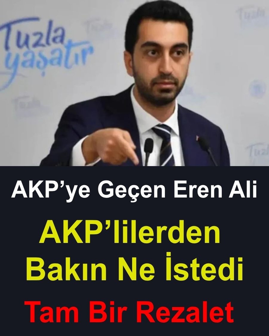Eren Ali Bingöl AK Partililerden Bakın Ne İstedi