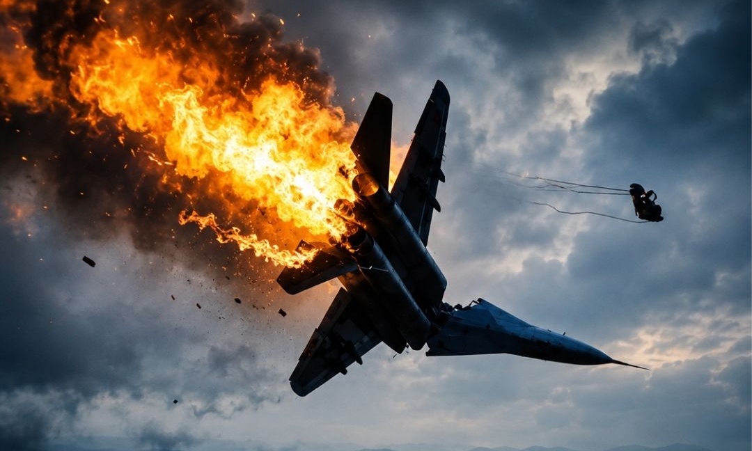 F-16 Savaş Uçağı Düştü