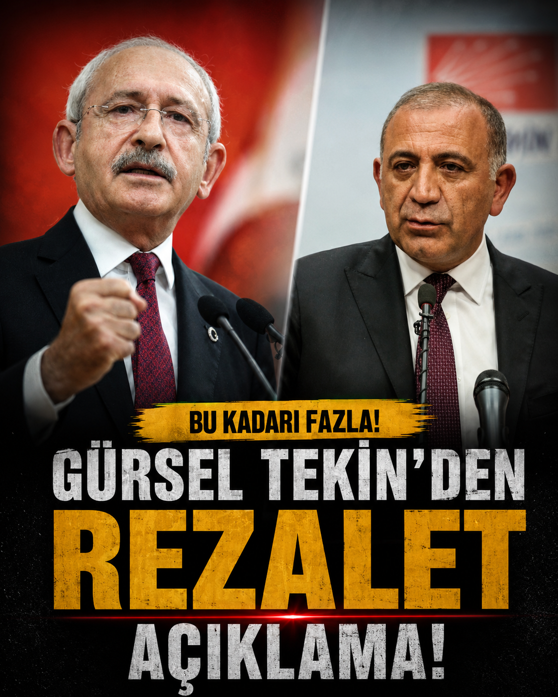 Gürsel Tekin'den Olay Açıklama