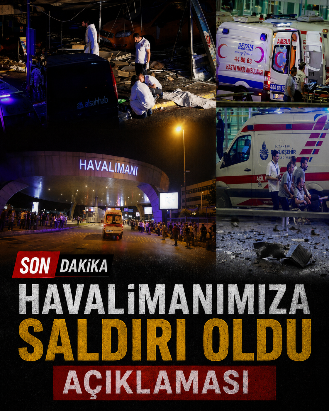 Havalimanına Saldırı Oldu