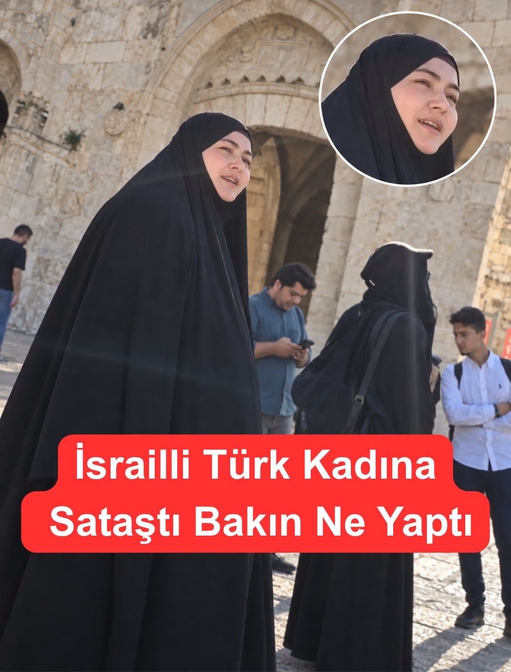 İsrailli Türk Kadına Sataştı Cevabını Aldı