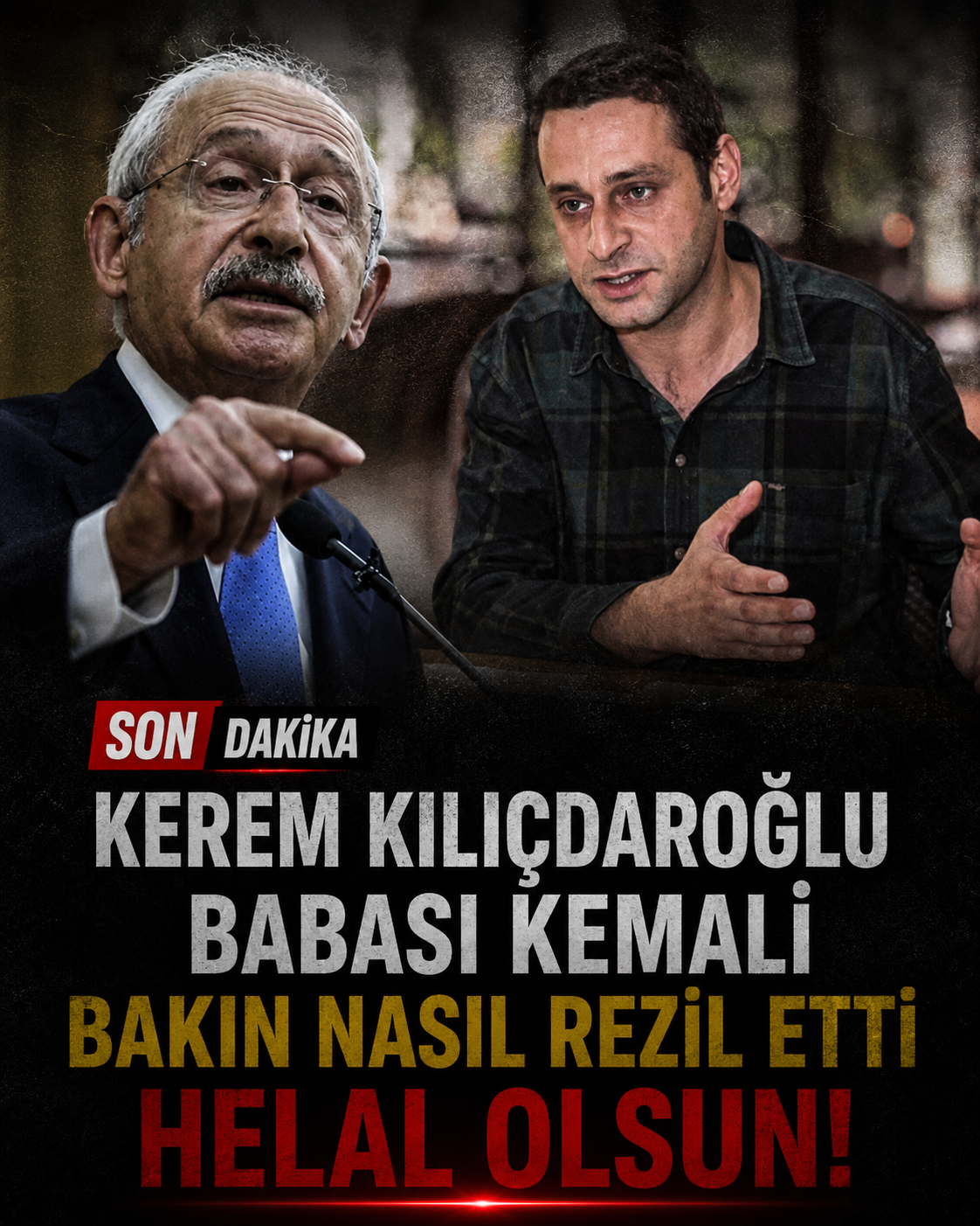Kerem Kılıçdaroğlu babasına bakın ne yaptı