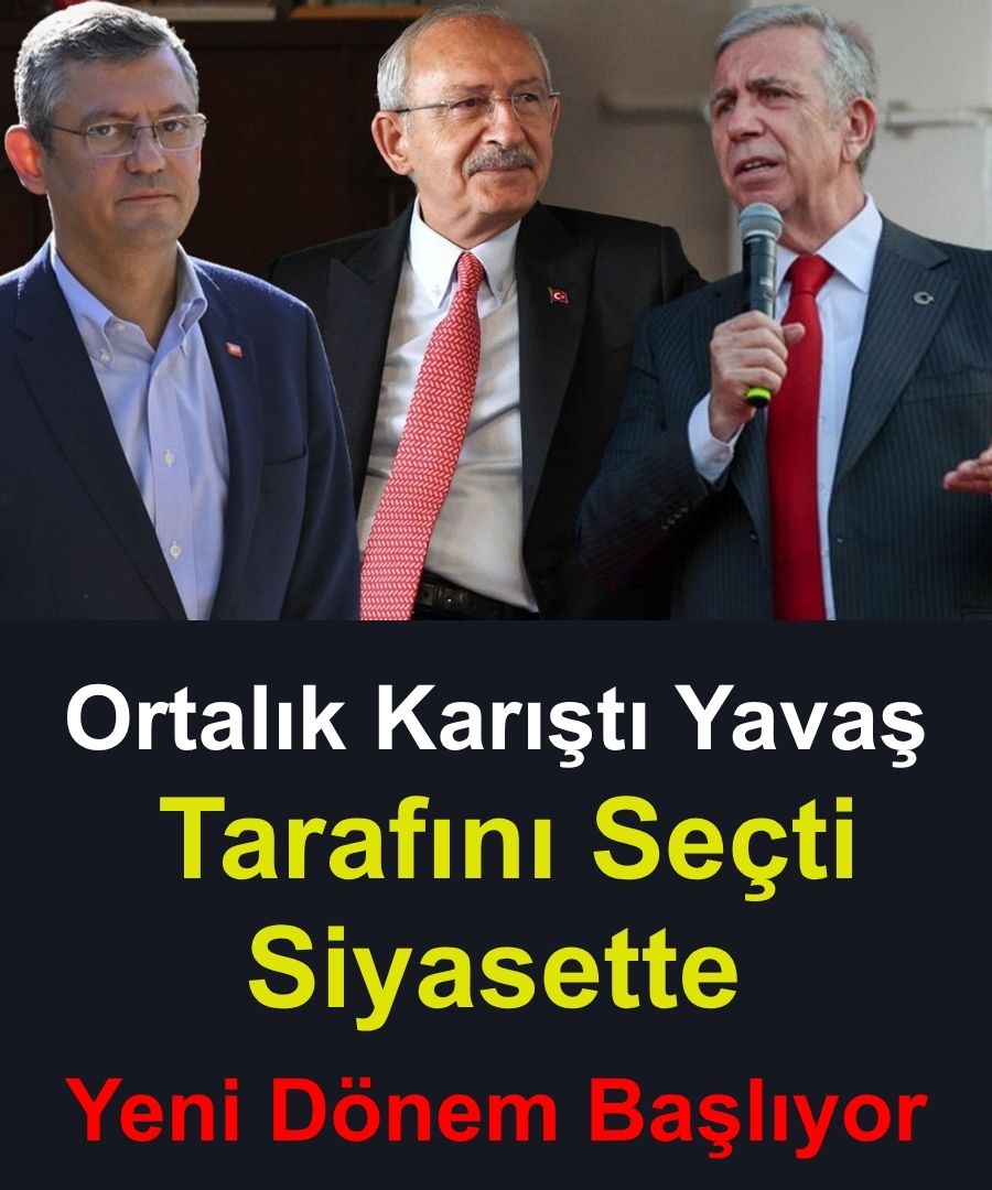 Mansur Yavaş tarafını seçti! Ortalık karıştı