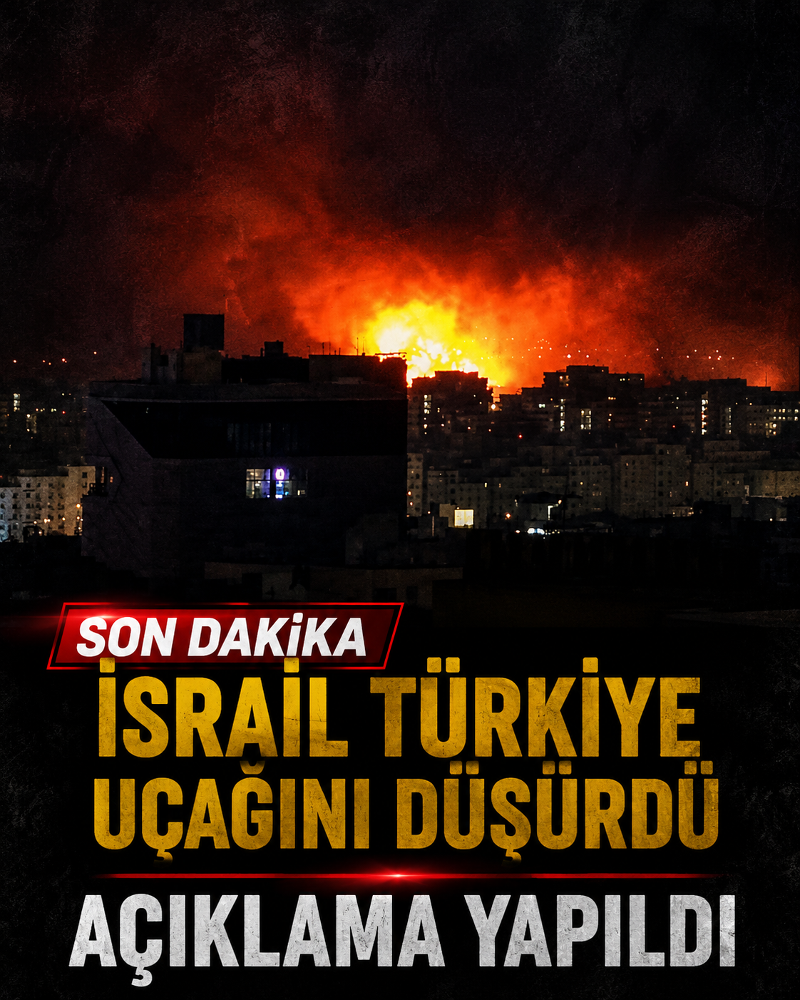 MSB'den Düşen Uçak Açıklaması