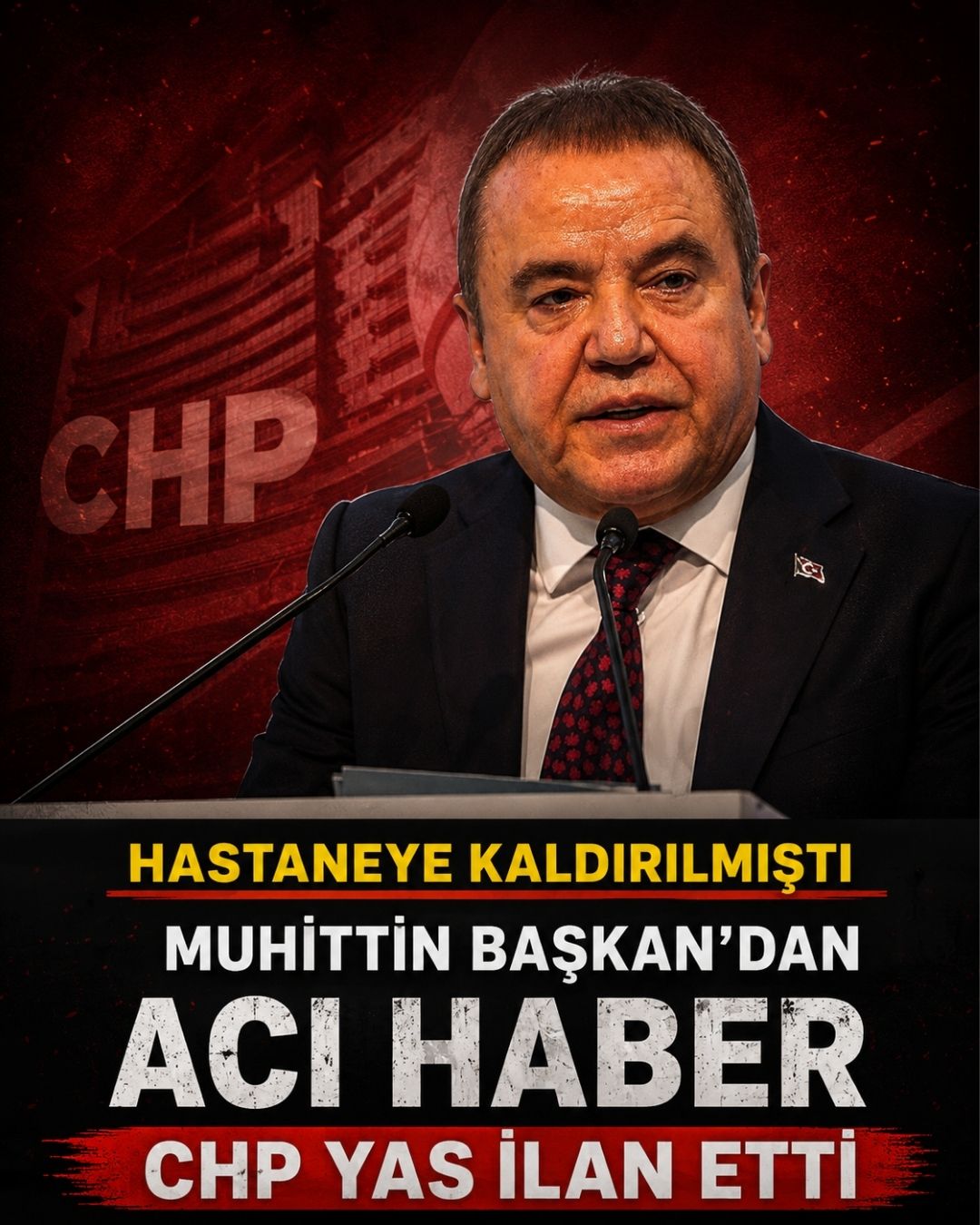 Muhittin Böcek Hastaneye Kaldırılmıştı