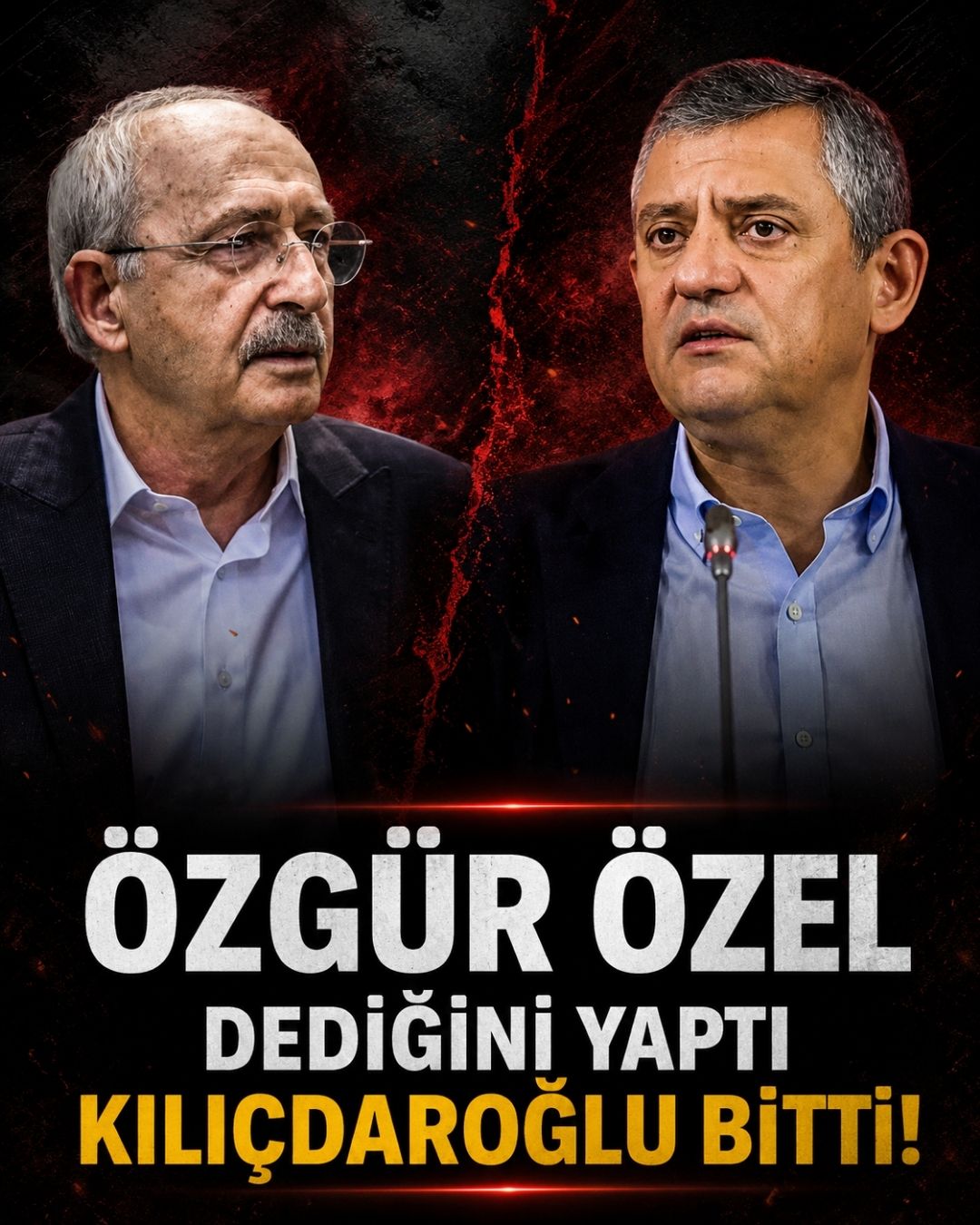 Özgür Özel Dediğini Yaptı