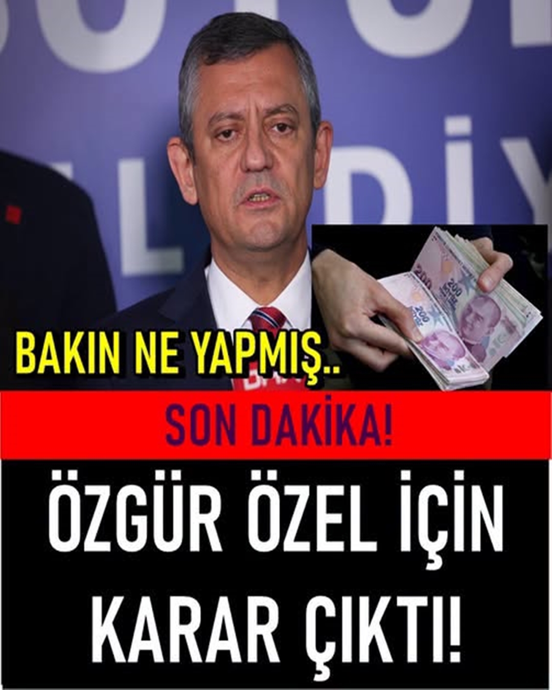 Özgür Özel Hakkında Karar