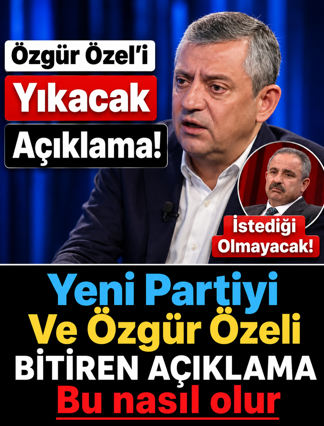 Özgür Özel'i Yıkacak Açıklama