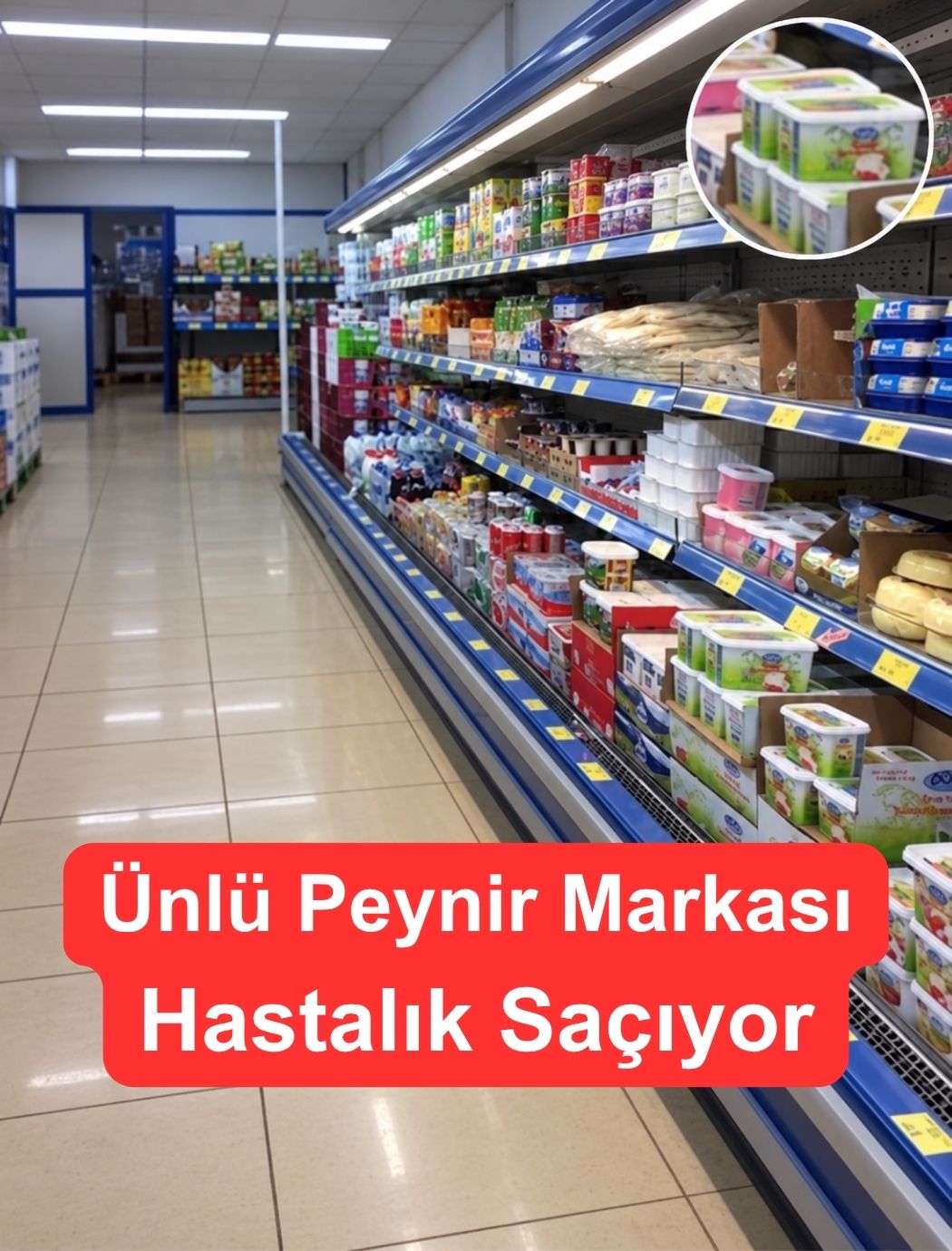 Peynir yerine zehir satılıyormuş!