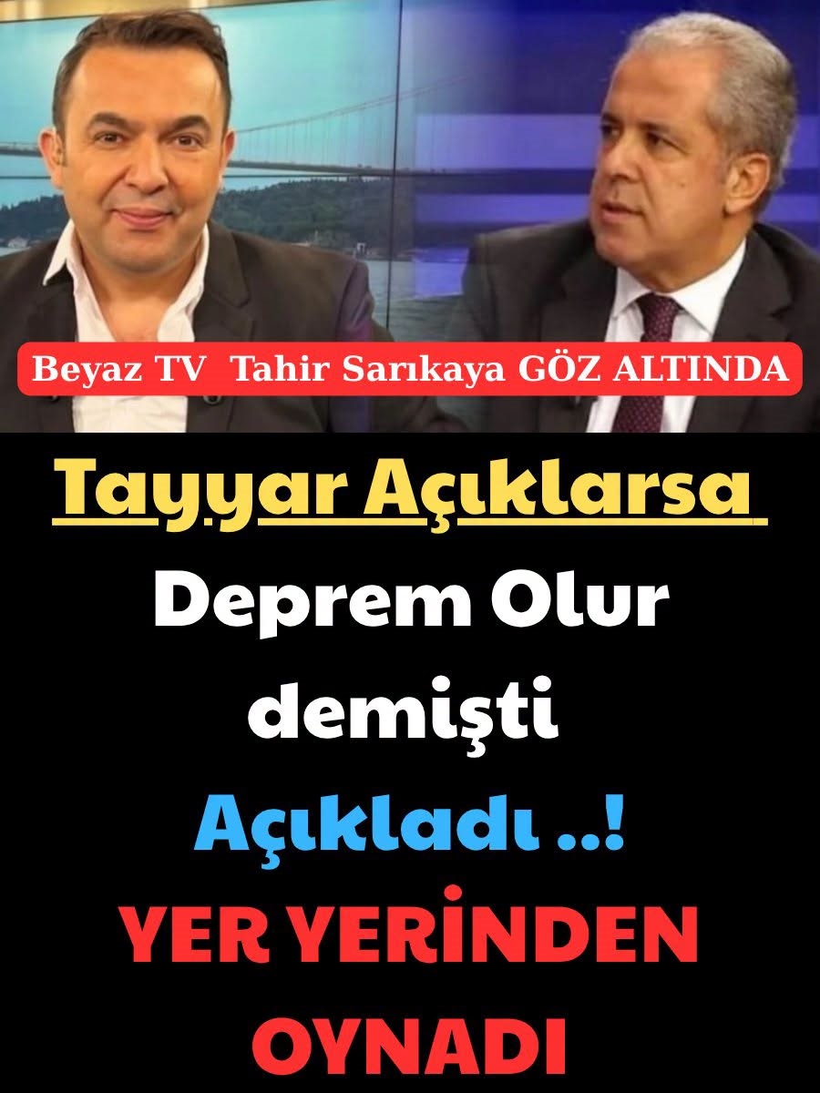 Şamil Tayyar Açıkladı