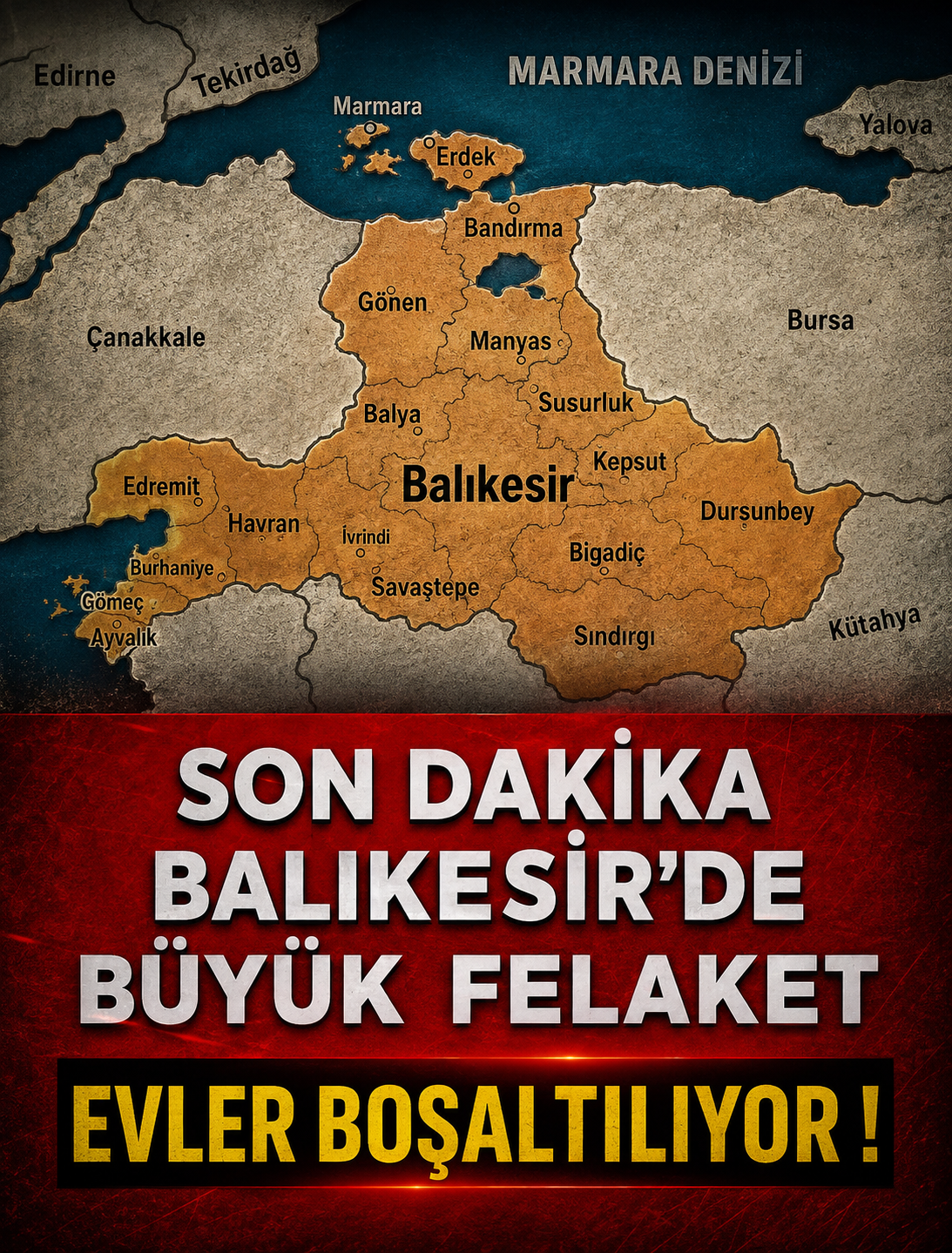 Son Dakika Evler Boşaltılıyor