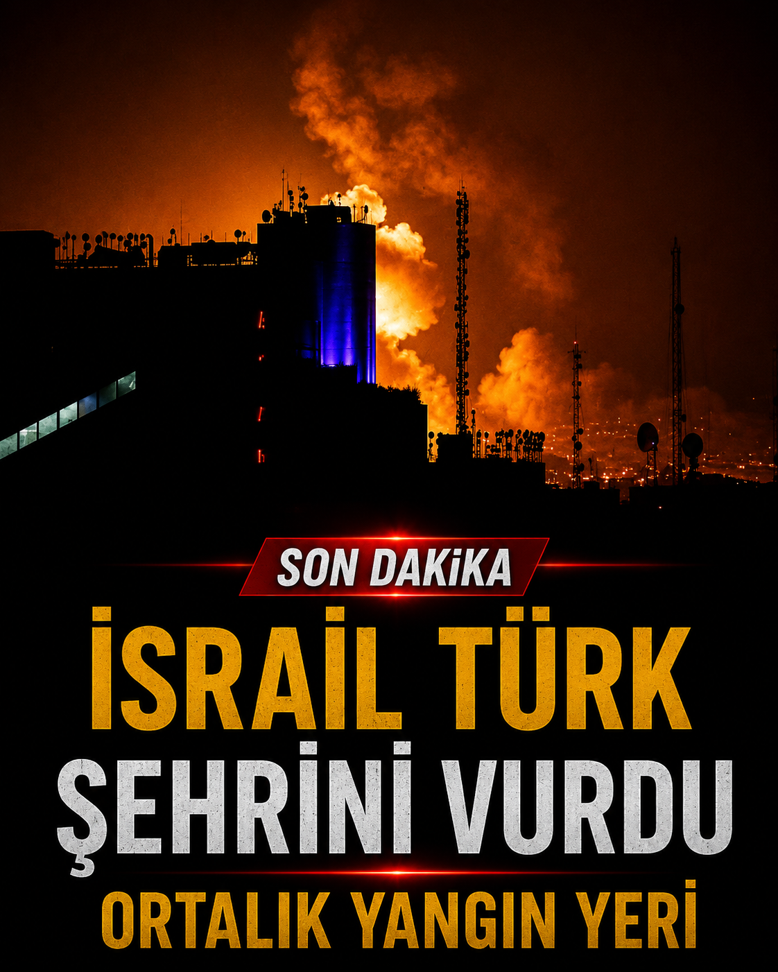 Türk Şehrini Vurdular!