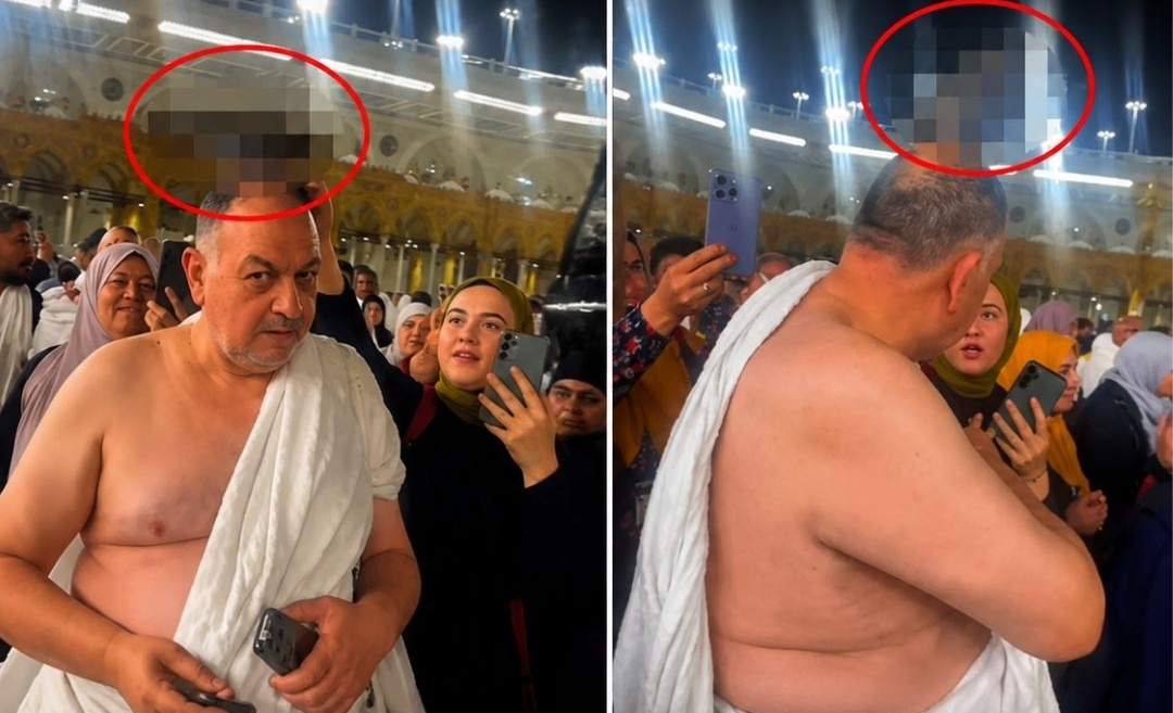 Umre'de şaşkına uğratan görüntüler