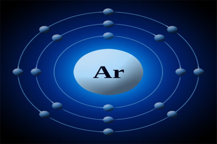 Argon Elementinin Elektron Dağılımı 