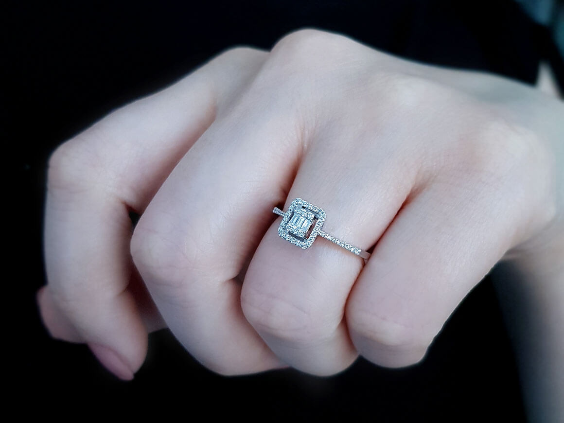 Baget Pırlanta Yüzük Nedir?