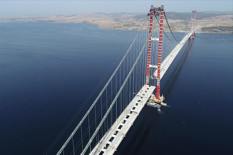 Çanakkale Köprüsü Denizden Yüksekliği Ne Kadar?