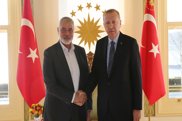 Erdoğan, HAMAS Yetkililerinden Türkiye'yi Terk Etmelerini İstedi