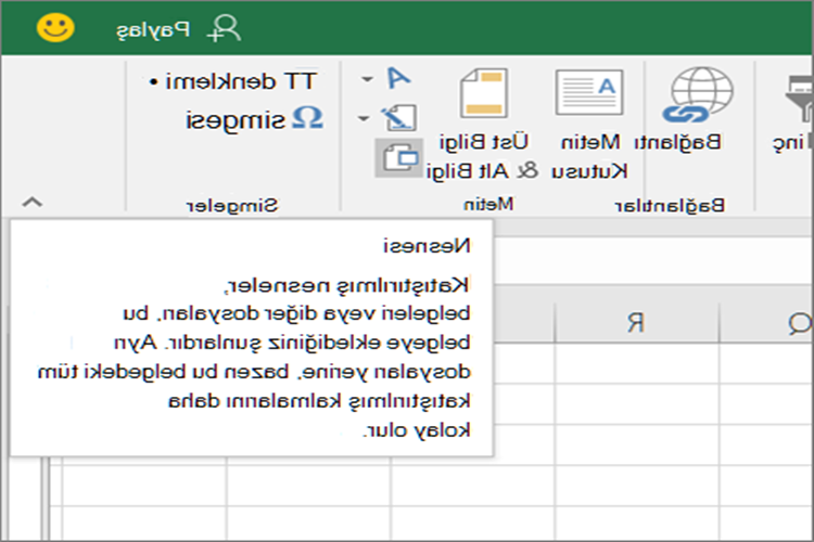 Excel Ekle Sekmesi Nasıl Kullanılır?