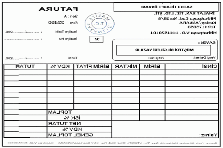 Fatura Ve İrsaliye Nedir?