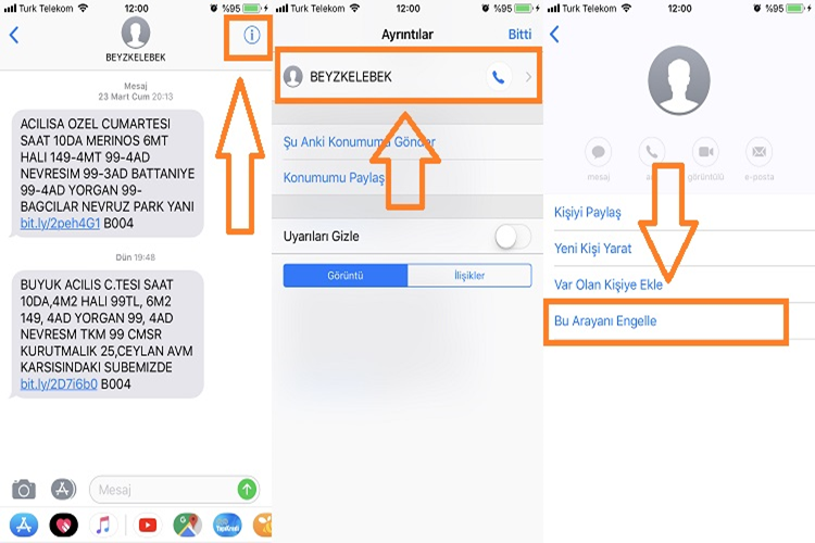 Iphone Sms Engeli Kaldırma Nasıl Olur?