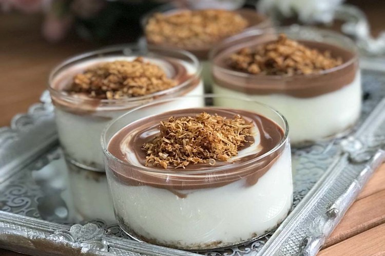 Kadayıflı Çikolatalı Muhallebi Nasıl Yapılır?