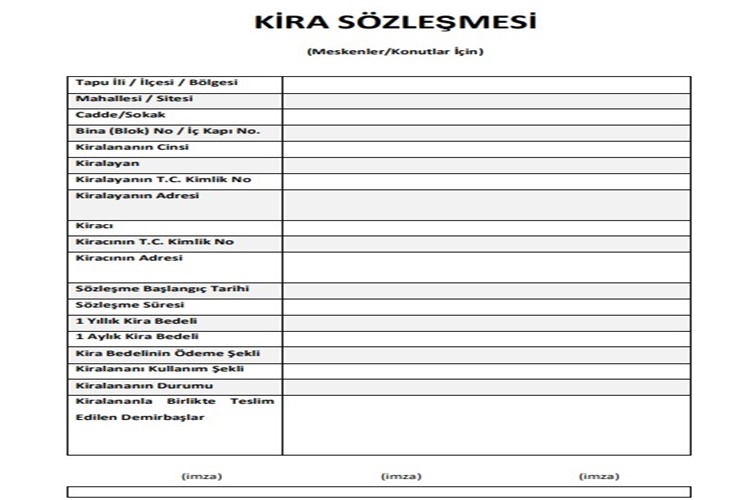 Kira Kontratı Yenilenmezse Ne Olur? 