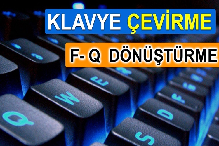 Laptopta F Klavyeye Nasıl Geçilir?