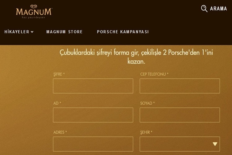 Magnum Kodu Nasıl Girilir?