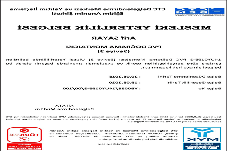 Mesleki Yeterlilik Belgesi İle Dükkan Açılır Mı? 